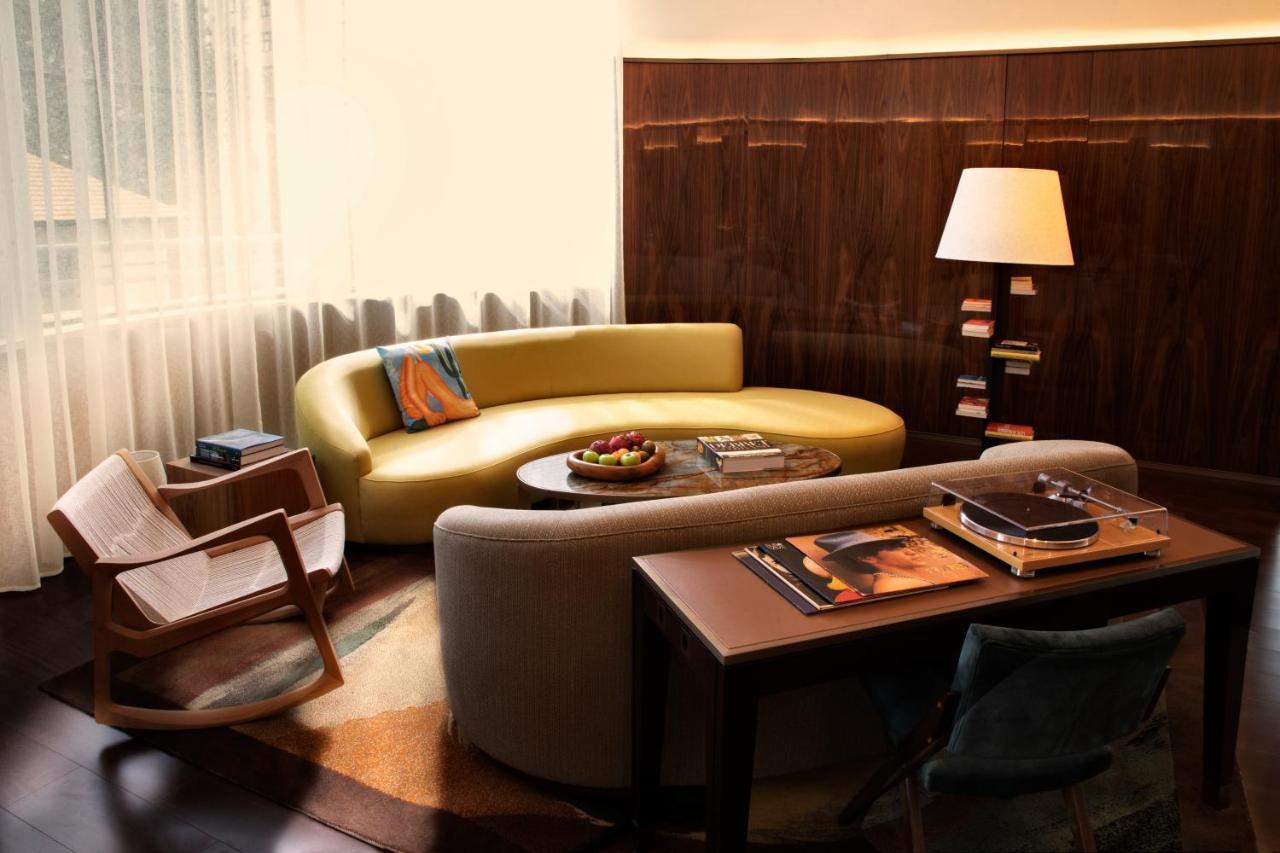Hotel Rosewood São Paulo Zewnętrze zdjęcie A living room at the Mandarin Oriental, New York