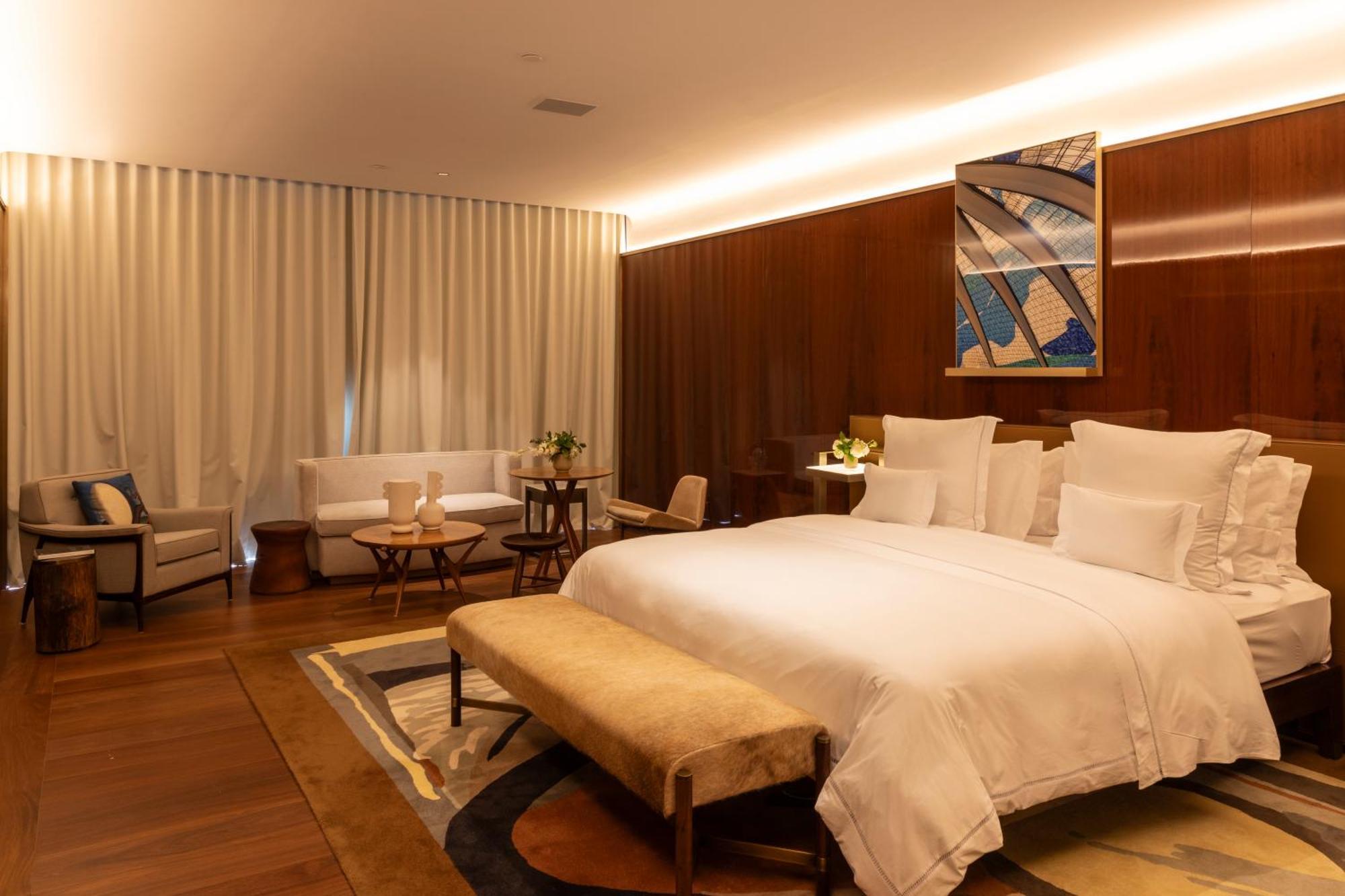 Hotel Rosewood São Paulo Zewnętrze zdjęcie A bedroom at the Four Seasons Hotel