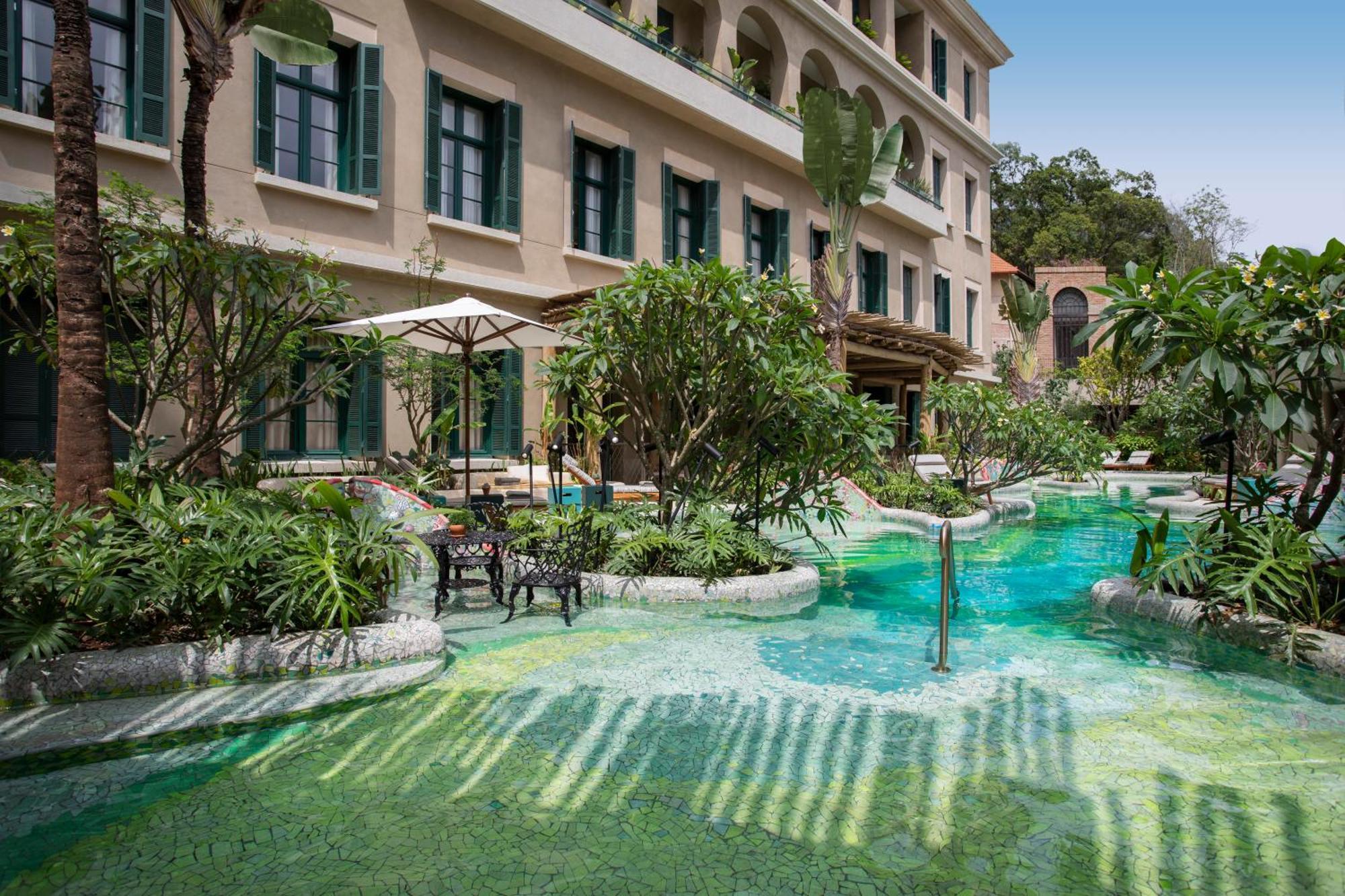 Hotel Rosewood São Paulo Zewnętrze zdjęcie The hotel's pool